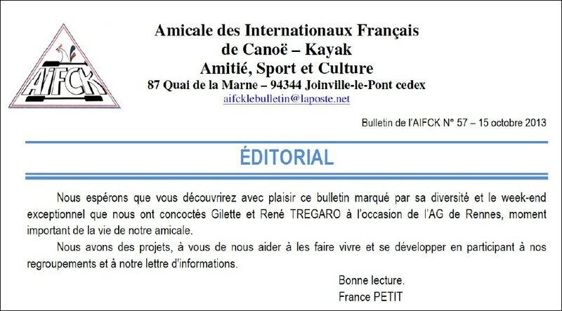 Entête BULLETIN AIFCK 57