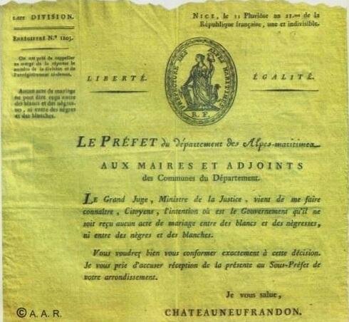 decret noir