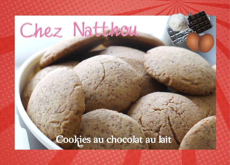 cookies au chocolat au lait