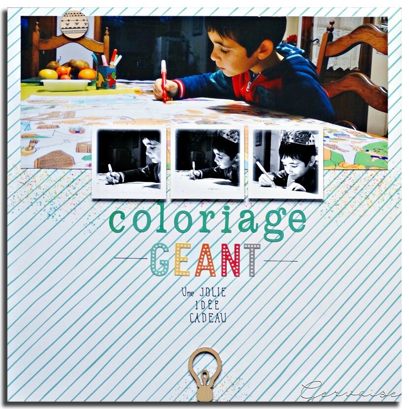 Coloriage géant