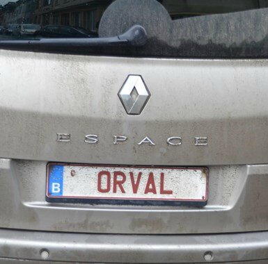 L’orvalomanie a poussé un passionné à immatriculer son véhicule avec le nom «ORVAL»