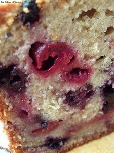 Quatre-quarts fruits rouges canelle orange