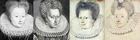 Portraits vers 1595-1600