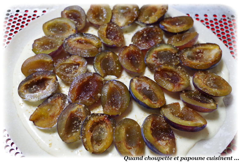 Flammekueche sucrée aux quetsches-8187
