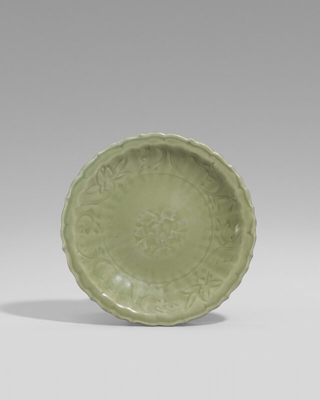 A Longquan celadon charger, 14th-15th century