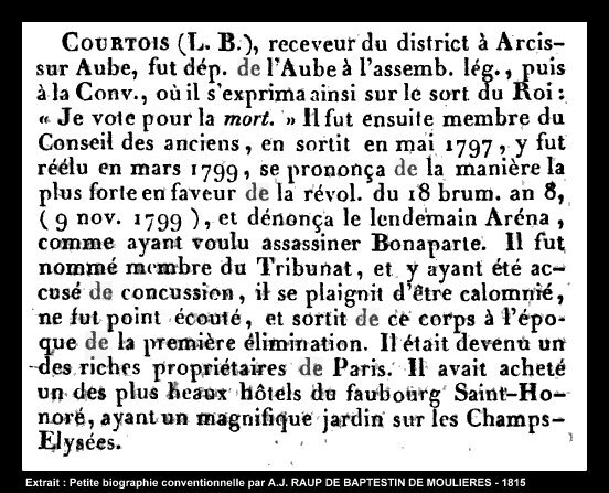 courtois conventionnel
