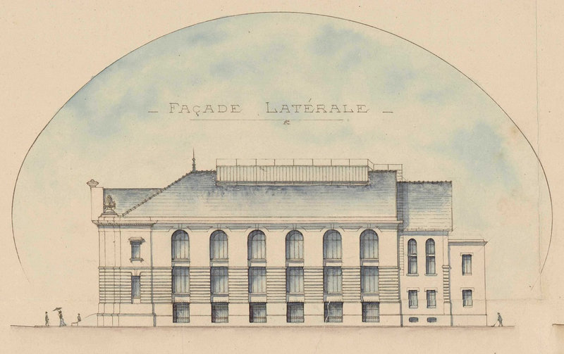 Salle des fêtes Avant-projet Façade 2Fi-412 R2