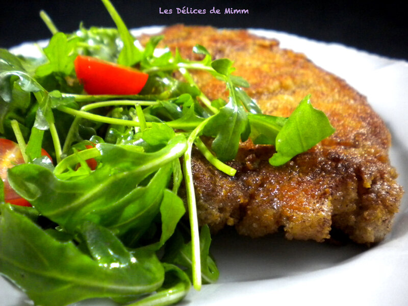 Côte de veau à la Milanaise 3