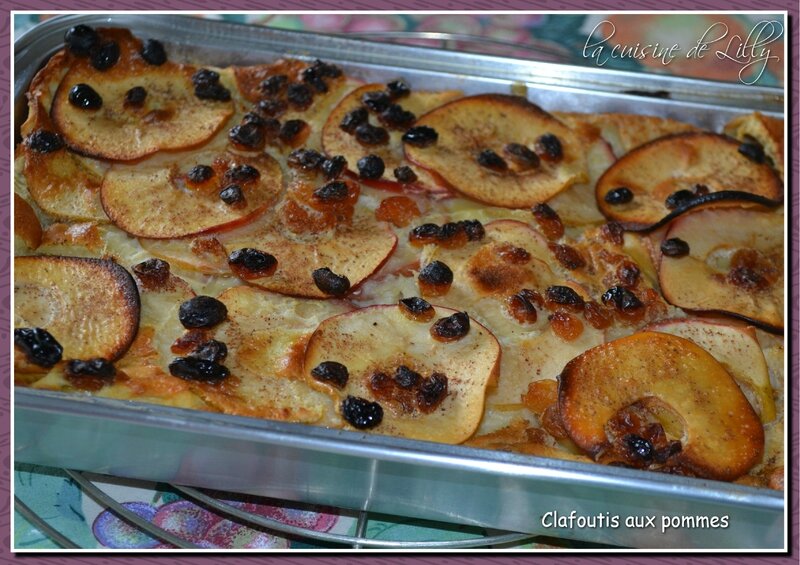 clafoutis aux pommes