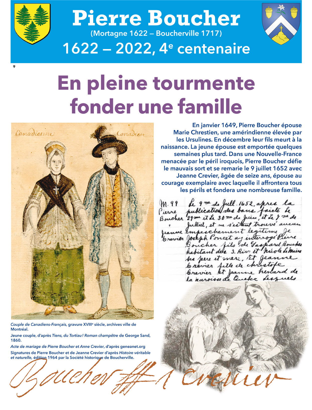 PB 09 En pleine tourmente, fonder une famille