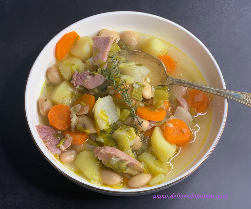 Soupe paysanne au talon de jambon 2