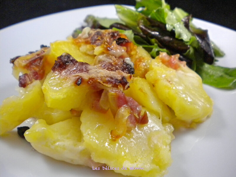 Gratin de pommes de terre au Munster