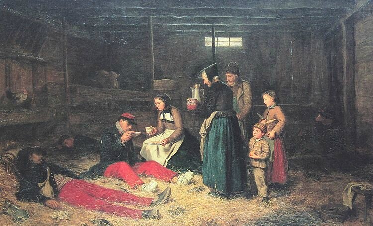 Anker, Hospitalité suisse (1871)