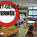 Rentrée scolaire à Saint-Gence : DÉGRADATIONS DES CONDITIONS D'ACCUEIL EN <b>MATERNELLE</b> !