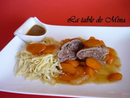 Paupiettes de veau à la mijoteuse recettes Gratin de raviolis aux 4 fromages et au jambon de Parme