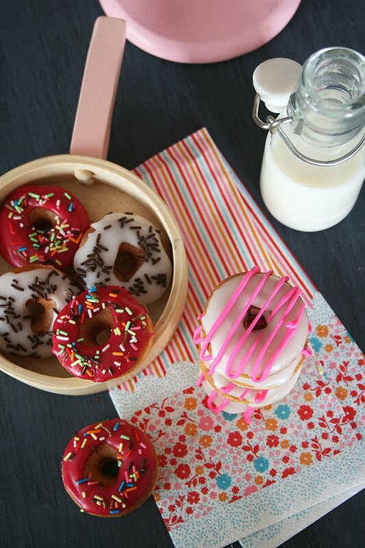 Mini donuts au glaçage - Passion culinaire - Minouchka 3