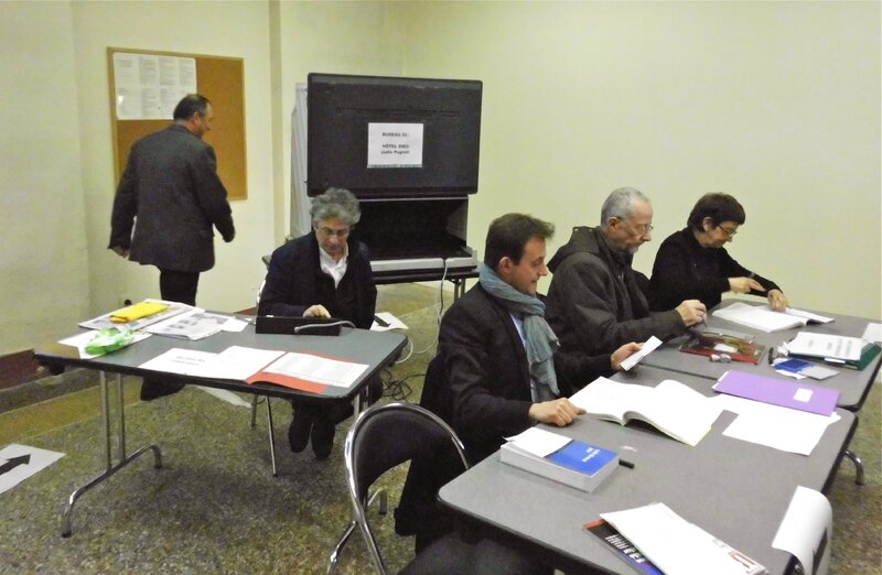 bureau de vote Pagnol 30 mars 2014 (1)
