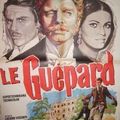 « LE GUÉPARD » (1963) de <b>Luchino</b> <b>Visconti</b>. Affichette de Gonzalez - Consortium Pathé Cinéma