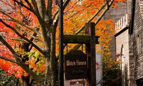 salem witch house autumn
