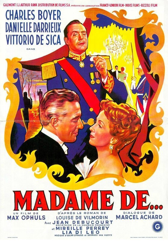 Affiche Film Madame de Max Ophuls