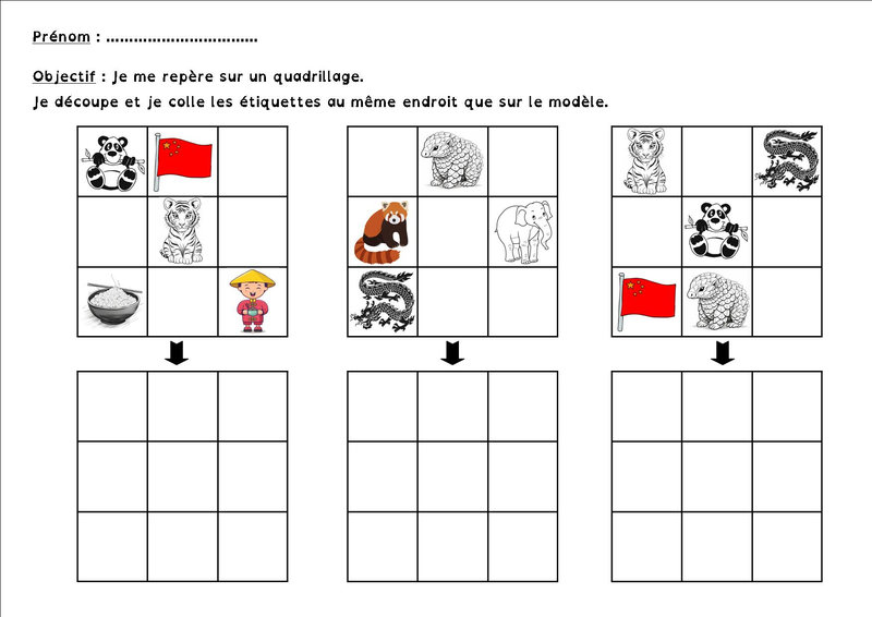 quadrillage chine page 1