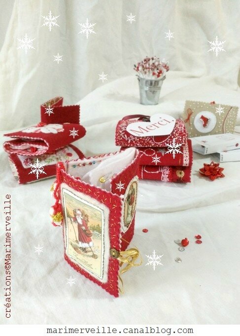 Carnets couture Marimerveille- créations exclusives