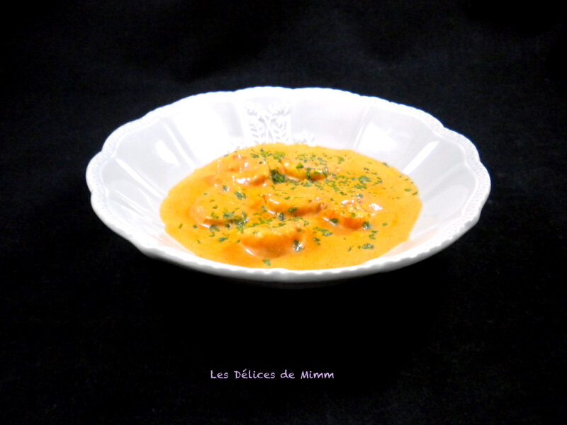 Scampi (gambas) à l’italienne 3