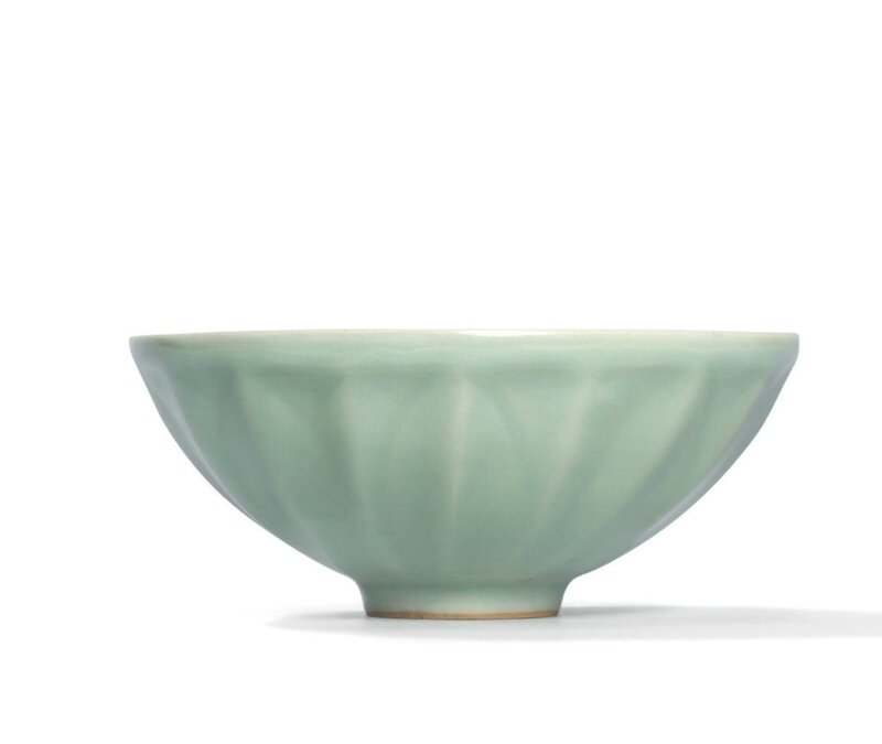 A Longquan Celadon 'Lotus Petal' Bowl, Southern Song Dynasty (1127-1279)
