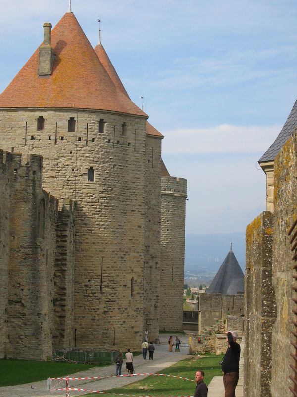 Cité de Carcassonne : Vue des Remparts
