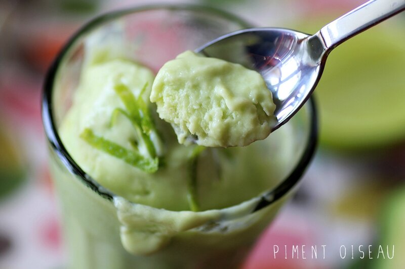 sorbet avocat coco