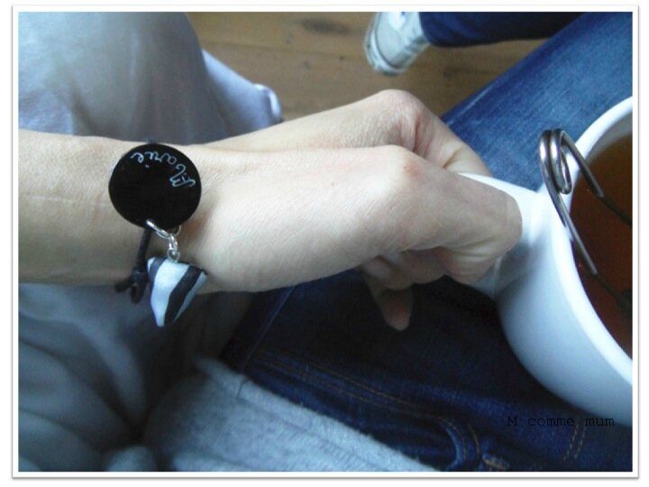 Le blogobracelet de Marie (M comme Mum)