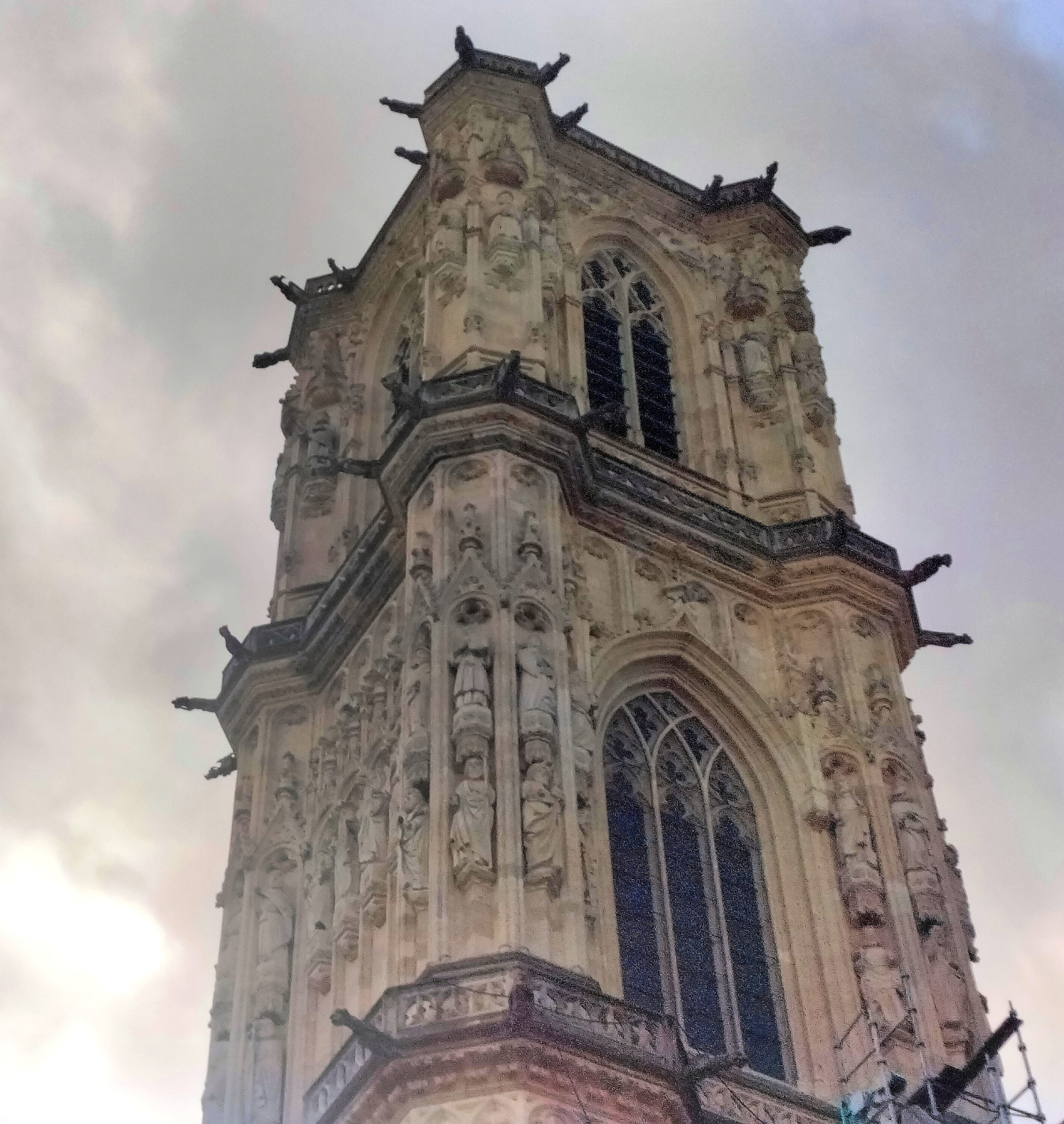 Nevers, Cathédrale St Cyr Ste Julitte, La tour Bohier (58)