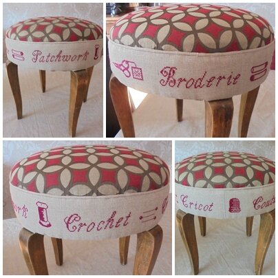 montage tabouret couturière