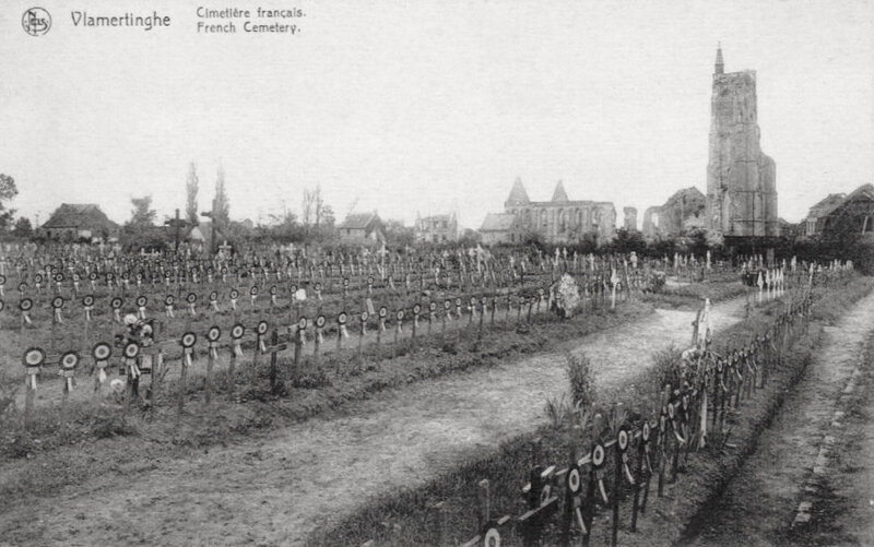 Vlamertinghe, cimetière militaire français