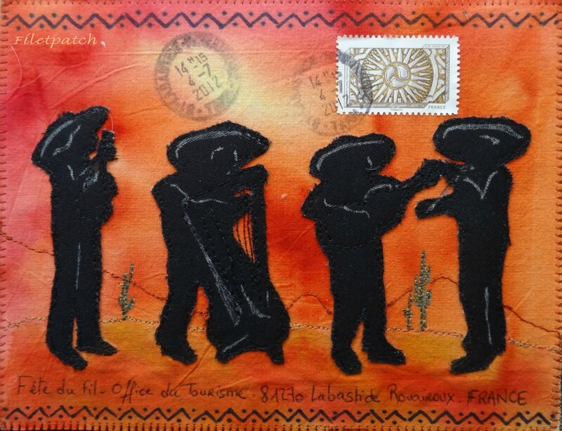 art postal mexique filetpatch