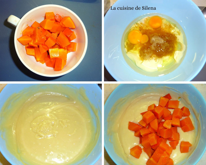 Gâteau au yaourt et potimarron