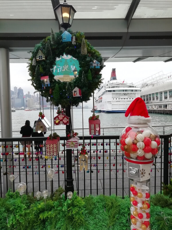 Tsim Sha Tsui Port déco Noël