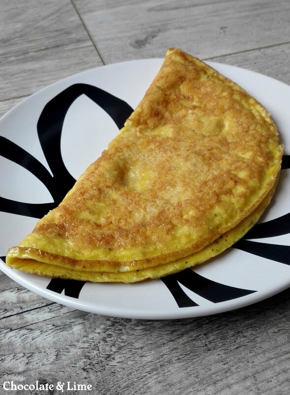 omelette facile au parmesan