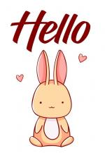 cute-bunny-with-heart-cartoon-kawaii-hello-flat-vector-28926660