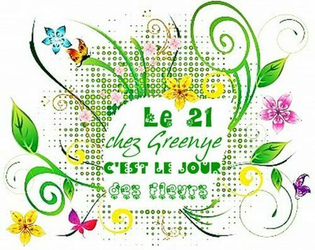 greenye jour des fleurs