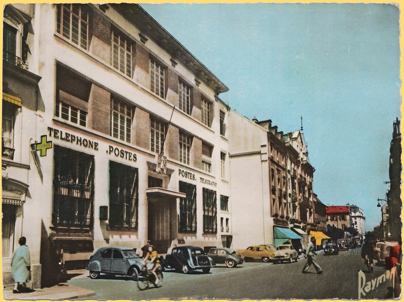 CPA Belfort Fbg Ancêtres Poste 1960