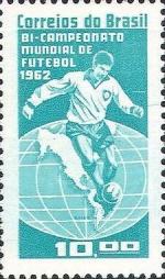 1962 Timbre Brésil