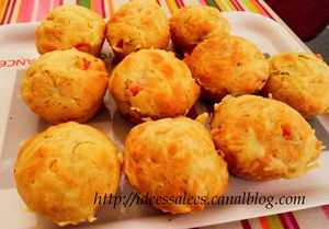 muffins au poivron