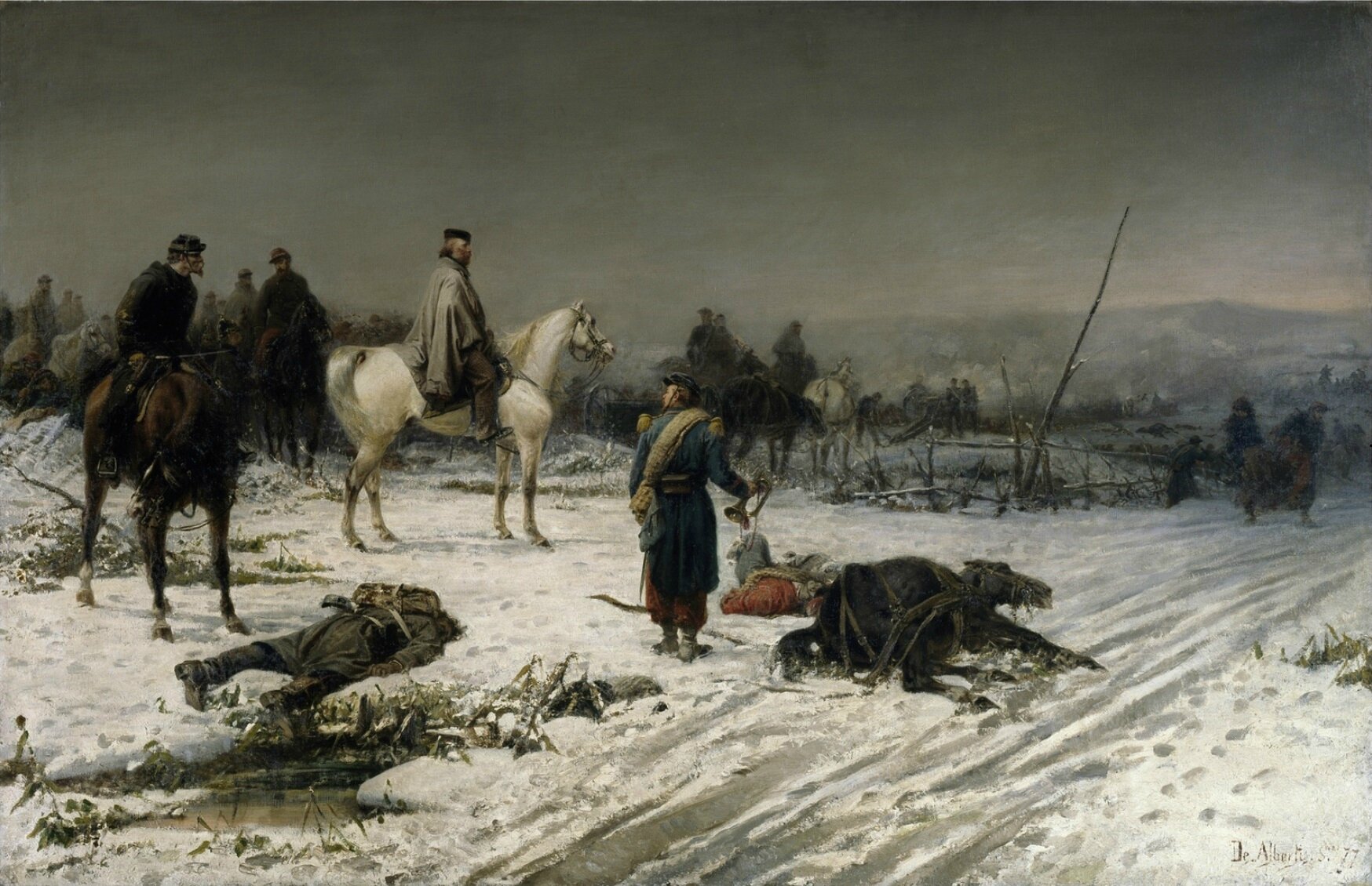 D'Albertis (sebastiano), Garibaldi à Dijon 1877