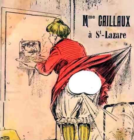 St Lazare Mme caillaux