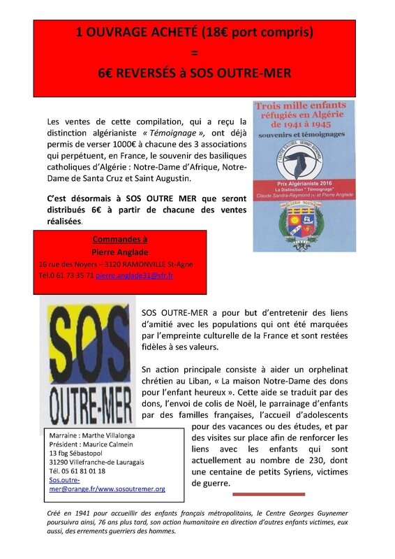 SOS outre-mer Villard