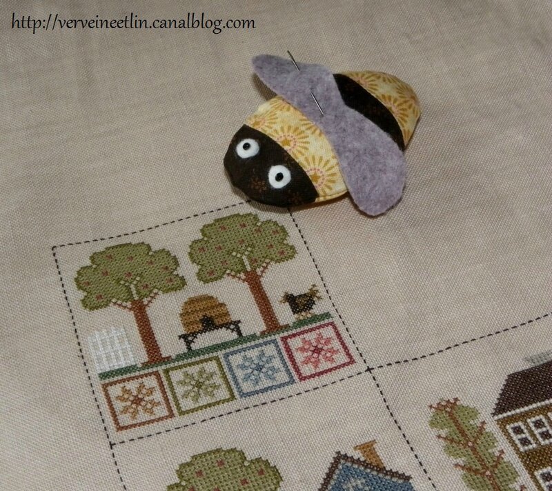 Orchard Valley Quilting Bee, IV Verveine et Lin