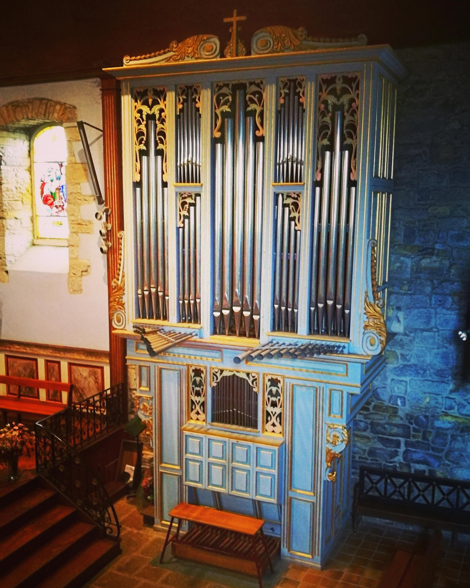 Irissarry, église Saint-Jean-Baptiste, orgue, insta (64)