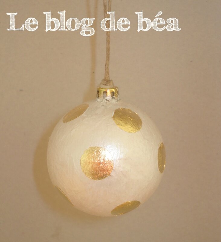 Relookez des boules de Noël