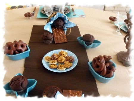 Table gourmandises chocolatées 025